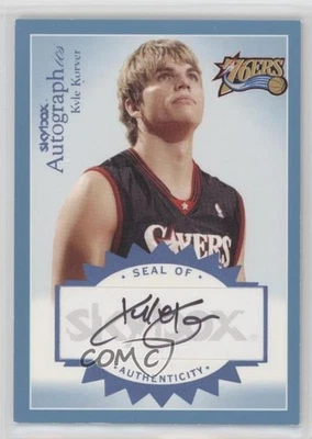 2003-04 Skybox Autographics Blue /300 Kyle Korver #A-KK Rookie Auto RC - Image 1 of 2