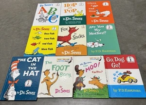 Lot of 10 Most POPULAR Dr. Seuss Beginner Books - Children's Hardcover - Picture 1 of 1