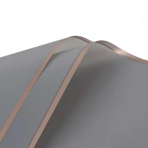 20 Hojas Impermeable Floral Papel de Envolver Ramo Regalo Embalaje Gris Coreano - Imagen 1 de 7