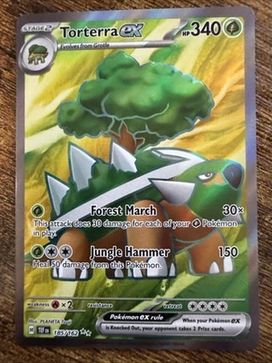 Torterra ex 185/162 SV05: Temporal Forces Holo - Image 1 of 2