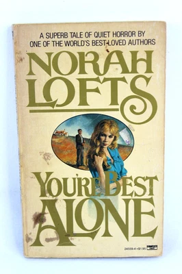 You're Best Alone by Norah Lofts Fawcett Crest Pb Horror Gothic Romance 1982 Foto 1 de 4
