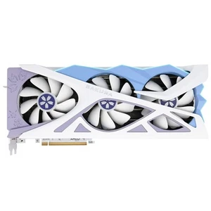 Yeston RX 9070 XT Sakura Bride OC Edition 16GB GDDR6 | Pink Anime Graphics Card - Afbeelding 1 van 5
