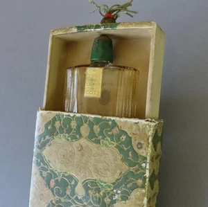 Antique ART DECO French Perfume L'AIMANT de COTY Paris * Empty Bottle w Orig Box - Picture 1 of 8