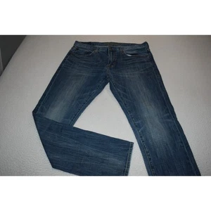 Pantalones de mezclilla American Eagle Outfitters AE azules para hombre talla 34x 32 ajustados ajustados - Imagen 1 de 8