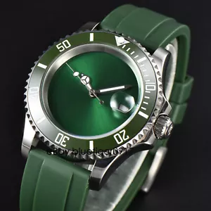 Reloj automático impermeable con movimiento Miyota cristal zafiro 40 mm para hombre PARNIS - Imagen 1 de 5
