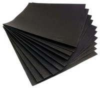 Wet And Dry Sandpaper Paper 1500 Grit, Pack Of 5 Sanding Sheets