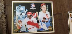 1992 UPPER DECK COMMEMORATIVE SHEET WHITE SOX ALLEN MELTON WOOD MAY TANNER SGA - Picture 1 of 1