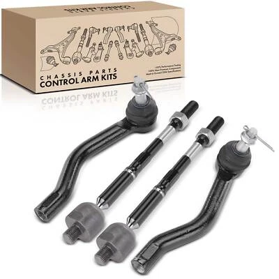 4xFront Inner & Outer Tie Rod Ends for Infiniti QX60 2014-2020 Nissan Pathfinder - Image 1 of 4