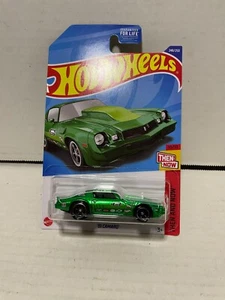 2022 Hot Wheels SUPER TREASURE HUNT green '81 CAMARO w/PROTECTO 248/250 NEW - Picture 1 of 3