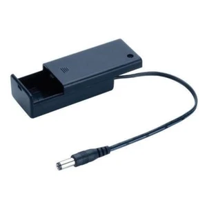 9vpp3 Batteriehalter mit Schalter und Gleichstromstecker für 9v Pp3 Lr61 Box Case 1 2 UK NEU - Bild 1 von 5