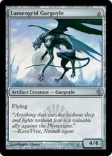 WOTC MtG Mirrodin Besieged Lumengrid Gargoyle (U) (x4) NM