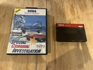 Sega Master System Investigación Criminal Especial PAL Sin Manual - Imagen 1 de 5
