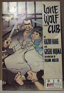 VINTAGE 1987 #1 LONE WOLF AND CUB GRAPHIC NOVEL COMIC BOOK - Picture 1 of 6
