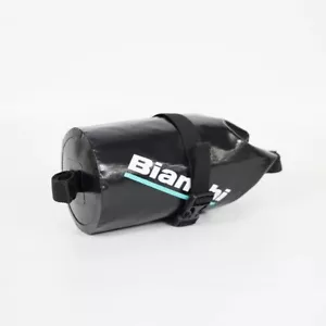 Bianchi Satteltasche wasserdichte Fahrradtasche schwarz Zubehör W100×H100×D180mm 90g - Bild 1 von 9