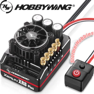 Hobbywing HWI30113304 XeRun XR8 Plus G2S sensor sem escova ESC (2-6S) - Imagem 1 de 4