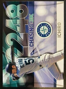 Ichiro 2016 Topps Baseball Chasing 3000 Seattle Mariners #3000-23 - Picture 1 of 2