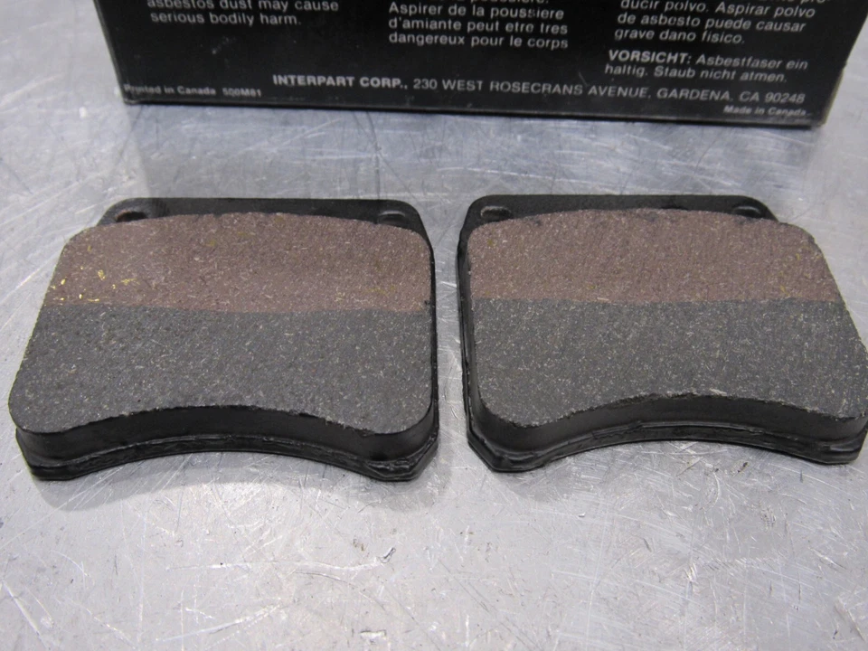 TRIUMPH T140 T150 T160 1973-83 Disc Brake Pads Interpart TUFSTOP Dual Friction - Изображение 1 из 4