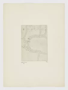 Eduardo Chillida Spanish 1972 signed limited edition original art print etching - Picture 1 of 2
