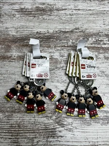 LEGO x DISNEY Minifigure KEYCHAIN (10)Mickey Mouse #853998 / COLLECTABLE / NEW - Picture 1 of 5