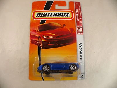 Matchbox Sports cars no.16 Lotus evora 1:60 new in blister - Image 1 of 2