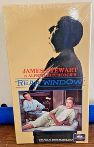 Alfred Hitchcocks Heckscheibe werkseitig versiegelt VHS-Kassette 1954 #80081 1990 Release - Bild 1 von 5