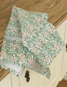 Licensed William Morris Sweet Briar Floral Cotton Tea Towel UK Printed & Made - Picture 1 of 4