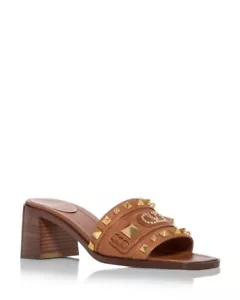Valentino Garavani Women's Plaster Caster Slide Sandals,- Retail $1000 - Picture 1 of 7