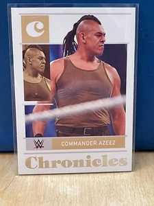 2022 Panini Chronicles - WWE Wrestling Card - Commander Azeez #10 - NXT - Picture 1 of 2