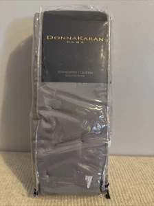 Donna Karan Essential Silk Quilt Standard Sham Charcoal 🧿 - Picture 1 of 3