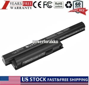 Battery for Sony Vaio VPCEH2 VPCCA3 VPCCA3S PCG-71911M VPCEH1 Laptop 4400mAh - Picture 1 of 3