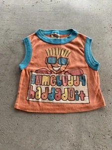 Vintage Somebuddy Haddadoit Boys Small 8 Ringer Graphic Tank Top Shirt - Picture 1 of 7