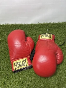 Guantes de Boxeo Everlast Clásicos De Colección Par Rojo Grande 14" Mancave Deco 16oz Ahorro - Imagen 1 de 11