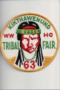 Lodge 222 Kikthawenund EYR1963 Tribal Fair OA Patch - Bild 1 von 1