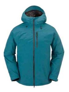 VOLCOM TDS 2L GORE-TEX SNOWBOARD JACKET - BLUE - 2024 - Picture 1 of 6