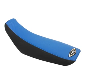 Seat Cover for Kawasaki X-2 European Model 06-08 Blue CF/Black Gripper Sides Em - Picture 1 of 6