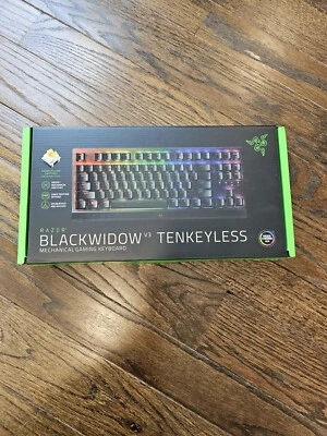 Razer BlackWidow V3 Tenkeyless Mechanical Gaming Keyboard - Yellow Switches - Image 1 of 2