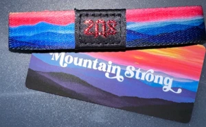 ZOX “MOUNTAIN STRONG” SMALL WRISTBAND NIP - Picture 1 of 2