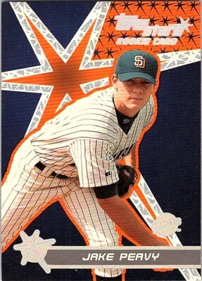 JAKE PEAVY - 2001 TOPPS -# 200-ROOKIE CARD-NM/MT! - Image 1 of 2
