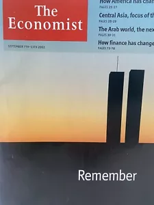 The Economist Magazine, Sept 7th - 13th 2002, Remember, One Year on From 9/11 - Picture 1 of 15