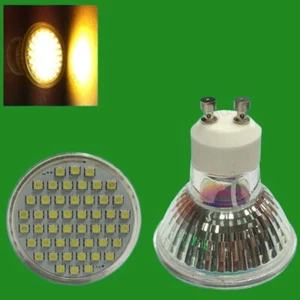 6x 5.6W LED Epistar Spot Light Bulbs, Warm White, GU10, R50 Replacement Lamps - Picture 1 of 1