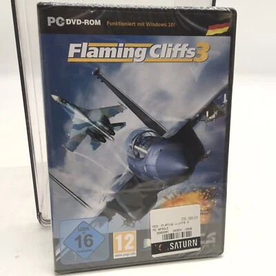 Flaming Cliffs 3 Combat Flight Simulator  2015 PC Game  NEW Sealed GERMAN - Image 1 of 2