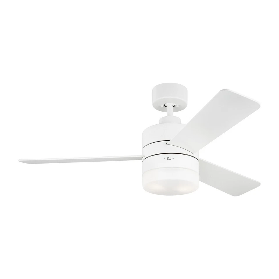 Matte White 44"  Ceiling Fan from the Era Collection - Image 1 of 1
