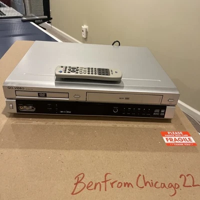 Go Video DVR4100 DVD VCR Combo / With Remote / See Video Only VHS Is Functional - Image 1 of 4