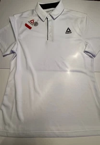 Reebok Poloshirt - S/S Stark White Feuchtigkeitsableitend - Freizeit - Bild 1 von 4
