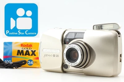 [COMO NUEVO] Olympus μ MJU III 120 apuntar y disparar 35 mm de JAPÓN Foto 1 de 4
