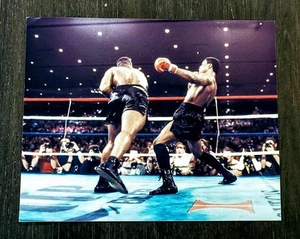 Early 1986 Mike Tyson "Debut Title Fight" TYPE 1 Original Photo Trevor Berbick - Picture 1 of 3