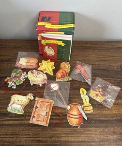 Anbetung Jesuskind Symbole Familienleben Jesus als weitere Ornamente offenbaren - Bild 1 von 10