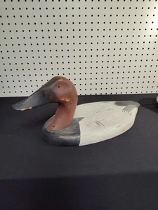 1992 Dick Robinson,Duck Decoy Carved Wood, Painted & Signed - Bild 1 von 15