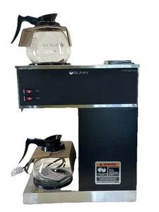 BUNN VPR-2GD 12-Cup Pourover Commercial Coffee Brewer 2 Decanters 2 Warmers - Picture 1 of 11
