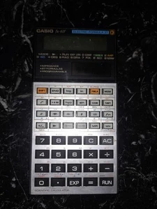 Casio FX-61F Electric Formula A27 Vintage Scientific Engineer Calculator ( Read) - Picture 1 of 3